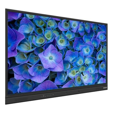 Interactive Flat Panel Multi-Touch Smart Board with 4K Resolution and Android/Windows Dual System for Education and Business