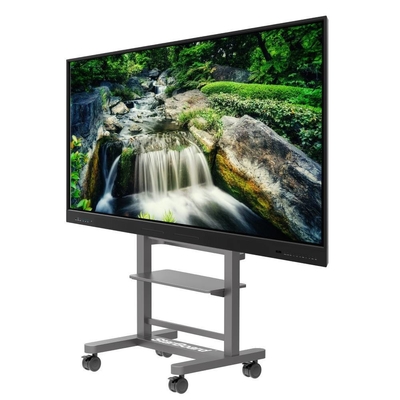 LCD Smart Board 65 Inch 20 Points Android 14 USB Wifi Light Sensor Smart TV Computer For Teacher Office Presentation