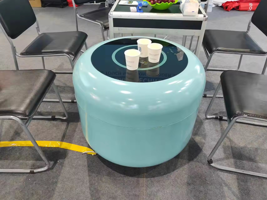 Smart Mobile Refrigerator X1 Portable Withuniversal Wheels Hydraulic Lifting Cover 130L Refrigerator Wireless Charge