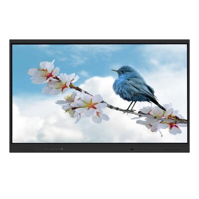 65 75 86 98 Inch Interactive Flat Panel Interactive Whiteboard Support Dual System