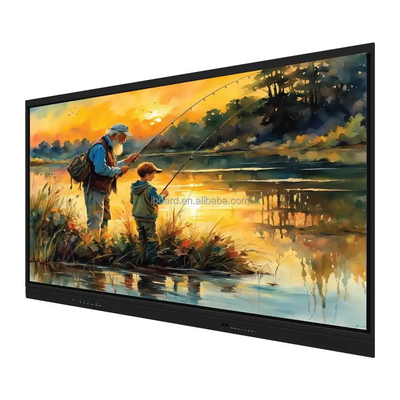 5000:1 Contrast Ratio Goolge EDLA Certificated Android 13 IR Touch Dispaly  Interactive Whiteboard Touch Screen Monitor