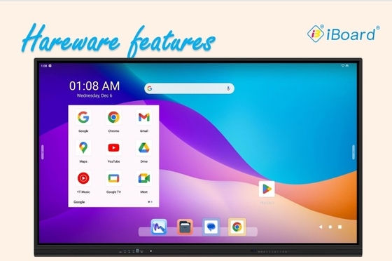 Android 13 Google EDLA Certificated Touch Screen 178° Wide Viewing Angle Touchscreen Monitor For Mac OSX And Android