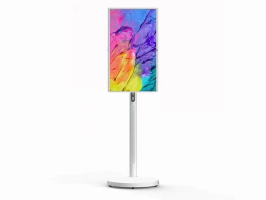 Portable Smart Touch Screen 32 Inch Movable LCD 13MP Camera Inbuilt Android 14 8+128G For KTV Home Bar