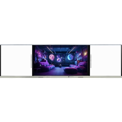 86 Inch ABA Intelligent Blackboard IR 20 Touch Points With Android Windows OS Camera Mic Inbuilt For Boardrooms Class