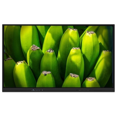 LCD Smart Board 75 86 Inch USB HDMI TYPE-C WIFI BT Speakers Inbuilt Android PC Media Player For Lecture Stage Hall