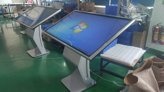 CE FCC LED 43inch Advertising Kiosk Display Interactive Touch Digital Signage Windows System For Business Advertising