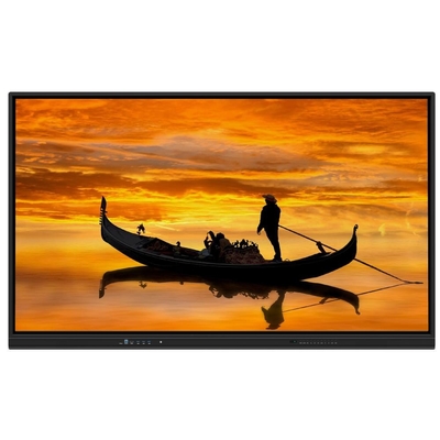 75 Inch LCD Smart Board Android 14 50 Touch Points With VGA DP USB Port WIFI Bluetooth For School Office Training