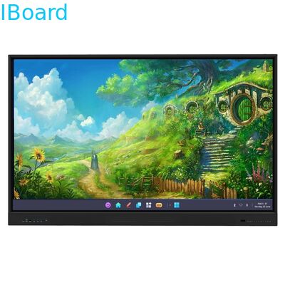 Interactive Touch Screen Display 86 inch 4K Smart Touch whiteboard