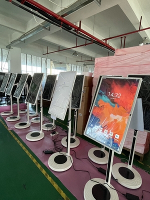 Adjustable Interactive 27 32 Inch Touch Screen Tablet Kiosk 50000 Hours Service Hours and 180 Degree Rotation for Transforming Your Business and Entertainment to the Next Level
