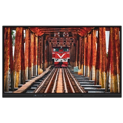 IR Interactive Whiteboardge 98 105 110 inch Large screen smart tv for media classroom meeting video room android touch wifi VGA Audio PC connected