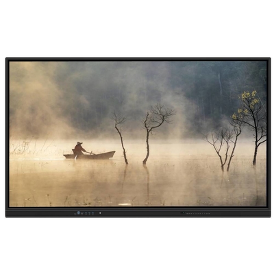 110 Inch Led Interactive Whiteboard Android OPS All In One Speaker Wifi BT 50 Points Laptop Teaching Tool Software For Office Unversity College School Kids Zoom Meeting