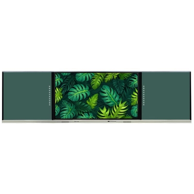 Intelligent Blackboard 98 Inch ABA 6.2 Meter Smart Panel 2 Sided Touch Boards Android Pc All Ine One For University Colleage Stage Presentation Lecture Showing Room