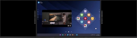 Interactive Intelligent Blackboard with Optional Air Share Function for Dynamic Presentations and Meetings in Schools