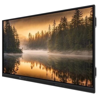 Interacative Flat Panel Wall 98 Inch Android PC Wireless Share Wifi Screen Short Recorder Speaker Inbuilt For Education Kids Office Meeting Room