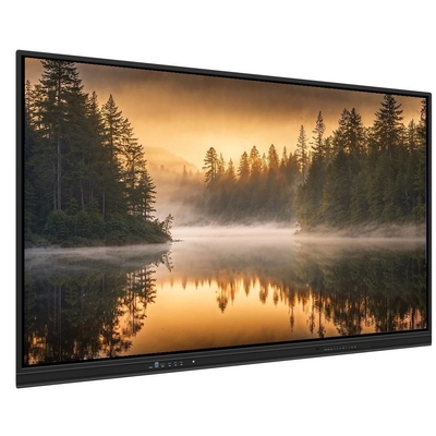 Interacative Flat Panel Wall 98 Inch Android PC Wireless Share Wifi Screen Short Recorder Speaker Inbuilt For Education Kids Office Meeting Room