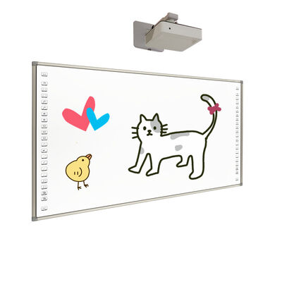 102 Inch Interactive whiteboard for Projector Touch use Multi Touch Electronic Whiteboard