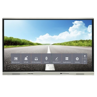 Boost Your Conference Experience With Our HD QLED Android 13 Built-In Camera For Optional Conference Interactive Flat Panel Display