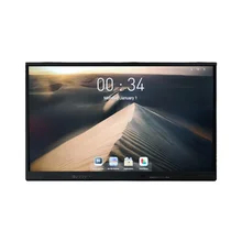 3840*2160 Resolution Iboard Interactive Whiteboard 50 Touch Points Operating Environment -10°C-45°C