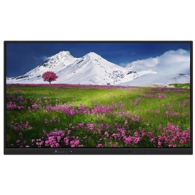 Factory Direct Android 14 Interactive Flat Panel With High Contrast 1200:1 And Cursor Speed 100 Dot/S  20 Touch Point Supported With Screen Share Interactive Whiteboard