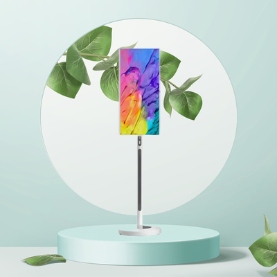 Portable 32 Inch Touch Screen Kiosk with Screen with 4096 Level Pressure Sense smart TV.
