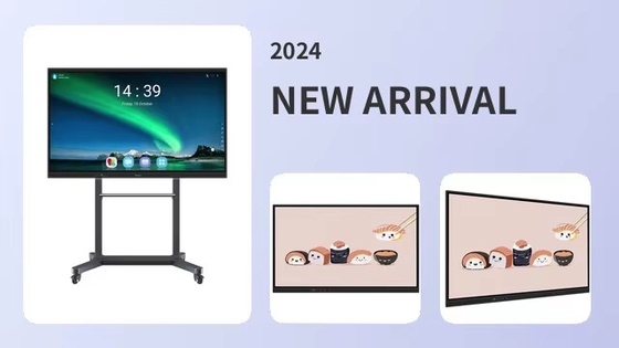 Galvanized Iron Sheet Interactive Touch Panel Display with CCC / CE / FCC / RoHs Certificates