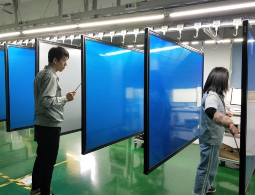 External Camera All in One Touch Screen Whiteboard with Metal Back Cover and Optional Built-in/External Camera