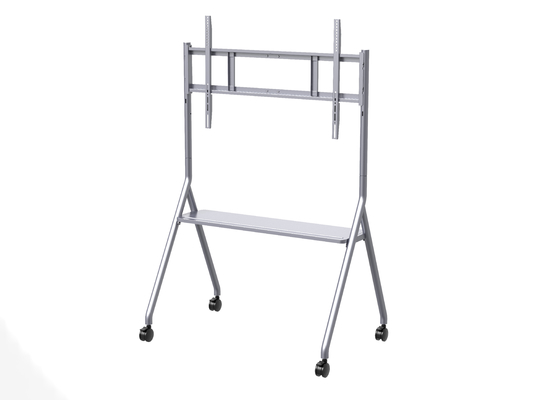 IBoard 55-86 Inch Available Mobile TV Bracket Floor Stand TV Trolley Cart All-in-one Display with Wheels