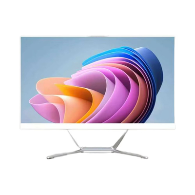 Factory OEM 21.5'' 23.8'' 27 Inch Desktop Monitor with Built in Webcam All-in-one Android and Win System with Capacitive Touch