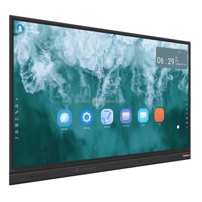 75 Inch 4K Interactive Smart Whiteboard Multi Touch Screen Interactive Flat Panel for School Teaching Meeting Conference