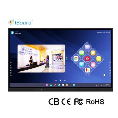 98" 4K Smart Interactive Flat Panel Display Touch Screen Monitor