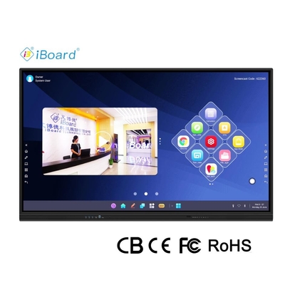 Iboard New Product 98" 4K Smart Display Interactive Flat Panel Display Big Size Touch Screen Monitor for Meeting Room