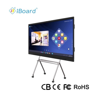 Iboard Factory Direct 75 Inch 4K Multi Touch  Smart Screen Interactive Flat Panel Display Whiteboard for Meeting & Teaching