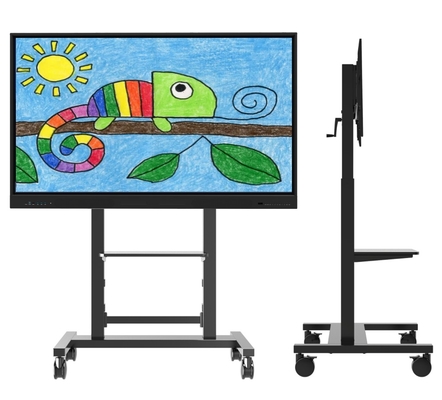 System Upgrade Made Simple Interactive Flat Panel Display with Infrared Touch and Remote Upgrade Over Internet Network
