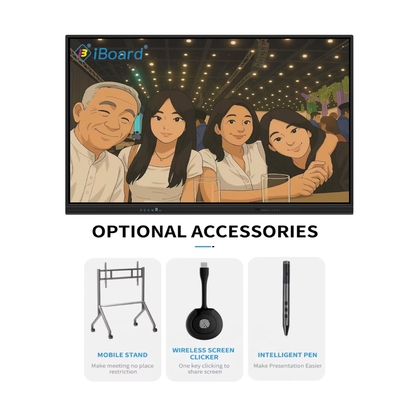 4 3 Ratio Iboard Interactive Whiteboard with VGA Connectivity and Android 11 8 64G