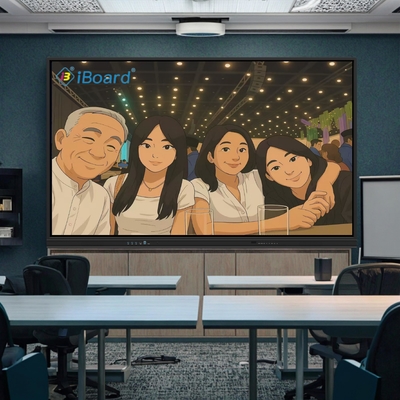 4 3 Ratio Iboard Interactive Whiteboard with VGA Connectivity and Android 11 8 64G