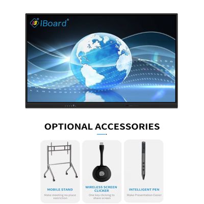 65 75 86 98 110 Inch 4K LCD Smart Board Interactive