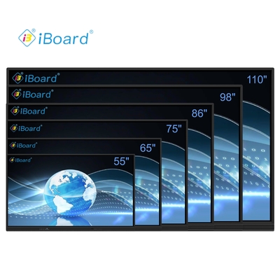 65 75 86 98 110 Inch 4K LCD Interactive Smart Board Touch Panel Smart Screen for Classroom Electronic Board Digital Smart Board for Teaching