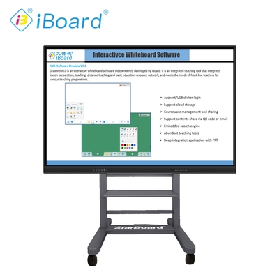 Big Size 98 Inch 4K LCD Interactive Smart Board Touch Panel Smart Screen for Classroom Electronic Board Digital Smart Board for Teaching