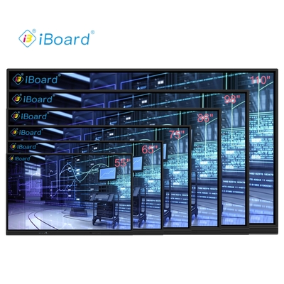 Intelligent Blackboard with 75 86 Inch Android touch panel board with camera and mic for education and training