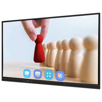 IBoard 55 Inch 4K Interactive Whiteboard EDLA Digital Whiteboard Touch Screen Dual System Interactive Flat Panel for Education