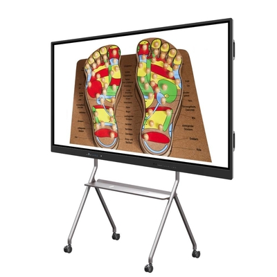 Pen Finger Touch Panel Display 75 86 Inch Android PC all in one 50000 Hrs with USB TYPE-C RJ45 for education classroom office meetings
