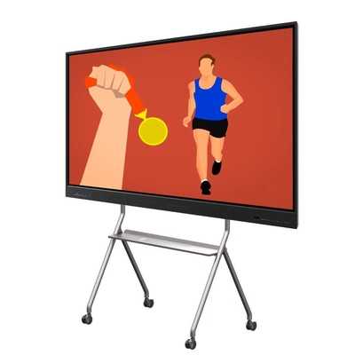 Black Color Portable Interactive Whiteboard with Manual Calibration USB Interface and OEM Color