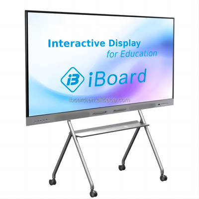 iBoard 65 Inch 4k LCD Interactive Boards Digital Flat Panel Smart Touch Screen for Conference Classroom
