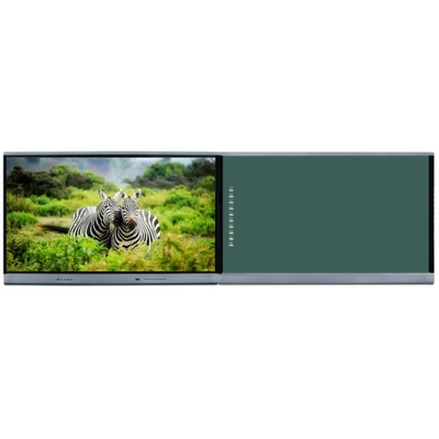 Chalk Writing Supported Smart Whiteboard with Android PC system whiteboard software 10-32 Touch Points 86 Inch Screens for class media train use
