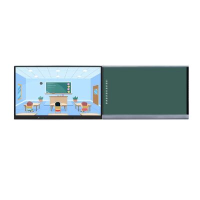 Android 75 86 Inch PC Blackboard Monitor with wireless share wifi cloud tools for school office meetings
