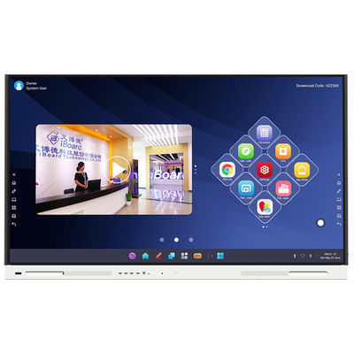 New Android 75 inch Interactive Flat Panel For Smart Class and Conference