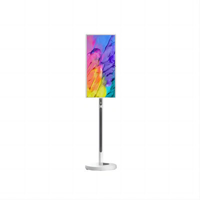 IBoard 27 32 Inch Android 13 In-Cell Touch Panel Smart Tv Lcd Touch Screen Monitor Rollable Moveable Stand Rotate with Battery