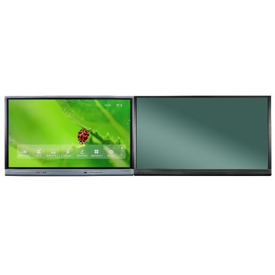 75 inch Intelligent Blackboard with Recordable Interactive side boards For School