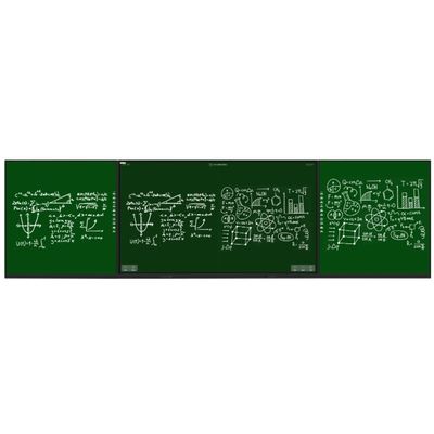 IBoard Factory Direct University School Interactive Smart Black ChalkBoard Marker Pen Whiteboard Greenboard Touch Panel Display 75 86 98 Inch For Educate Interactive Flat Panel With IR Sideboard