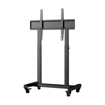 TV Floor Stand Mobile Stand Height Adjustable TV Cart Mount for Interactive Smart Touch Screen Television